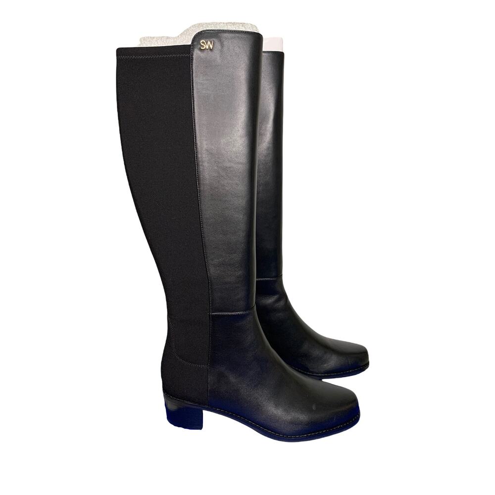 Stuart Weitzman Jayla Over the Knee Boots black size 7.5 NIB $695‎ - Picture 2 of 8
